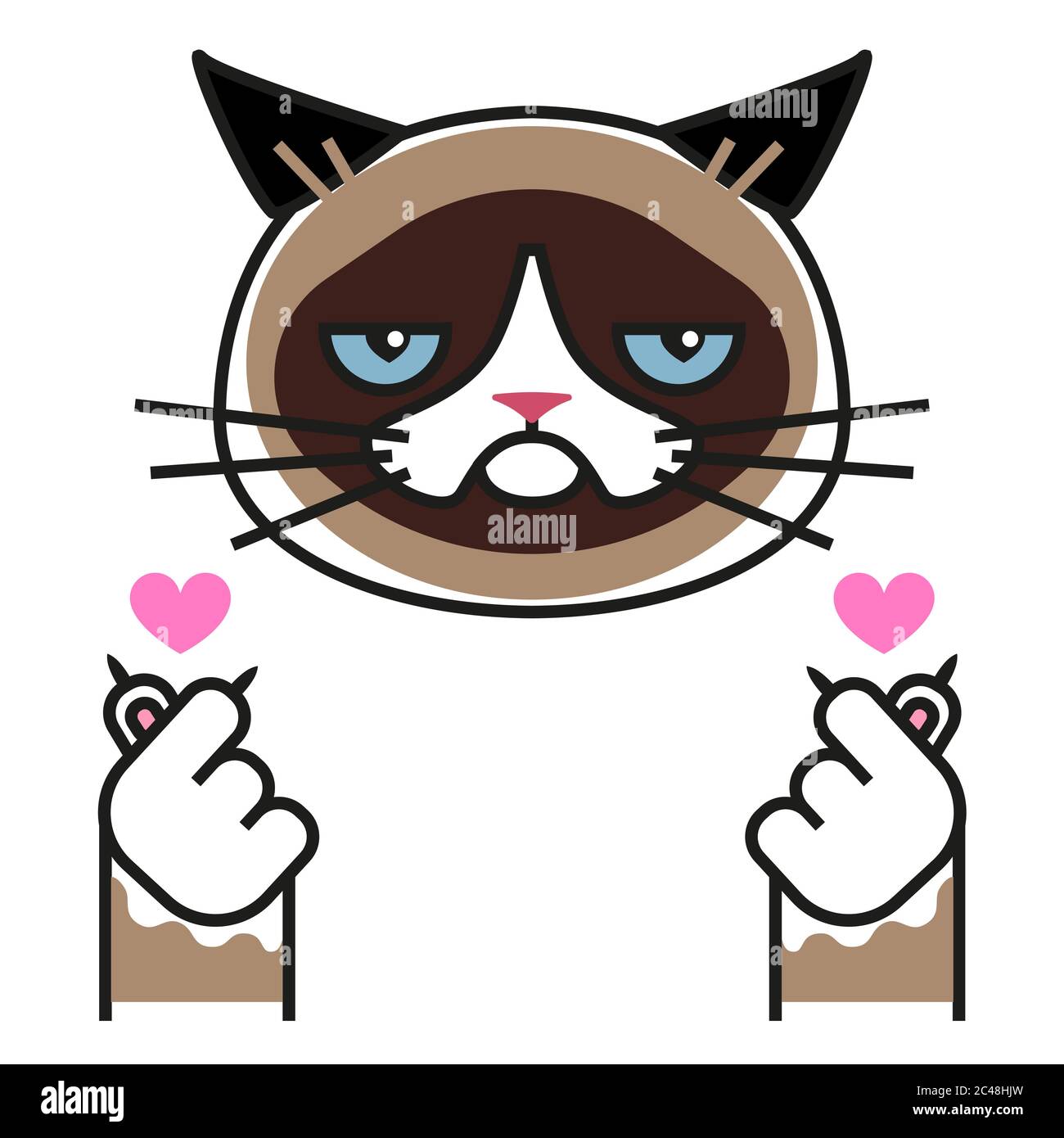 PopSockets PopGrip Con Gatto Sassy - Adesivo Per Cellulare, Design Divertente E Intercambiabile - Foto 6