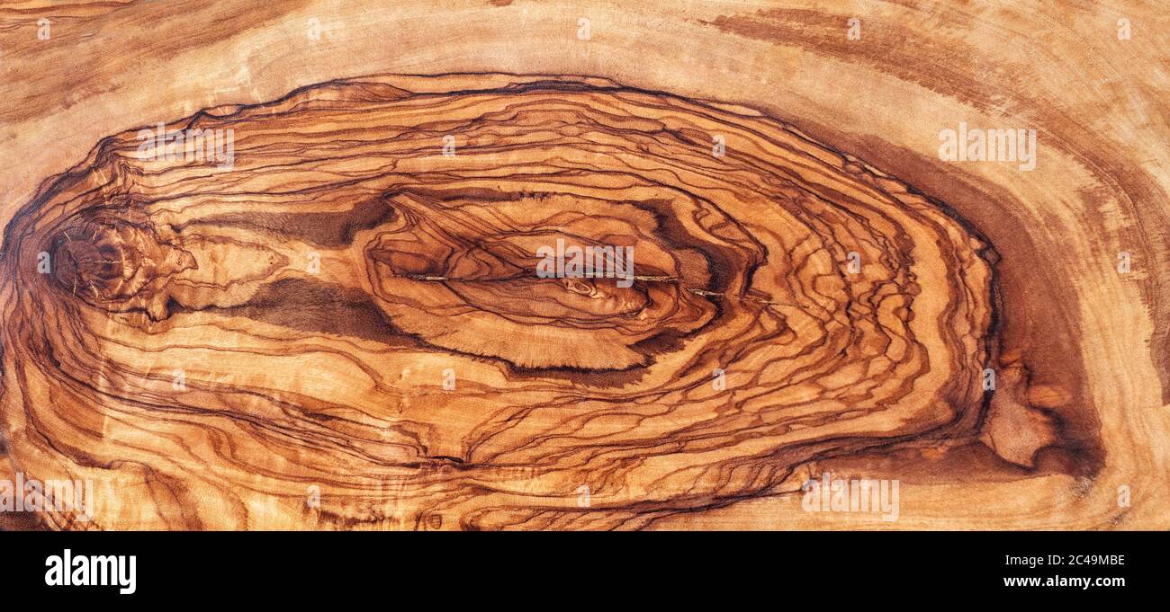 fondo di tessitura di legno di oliva Foto Stock