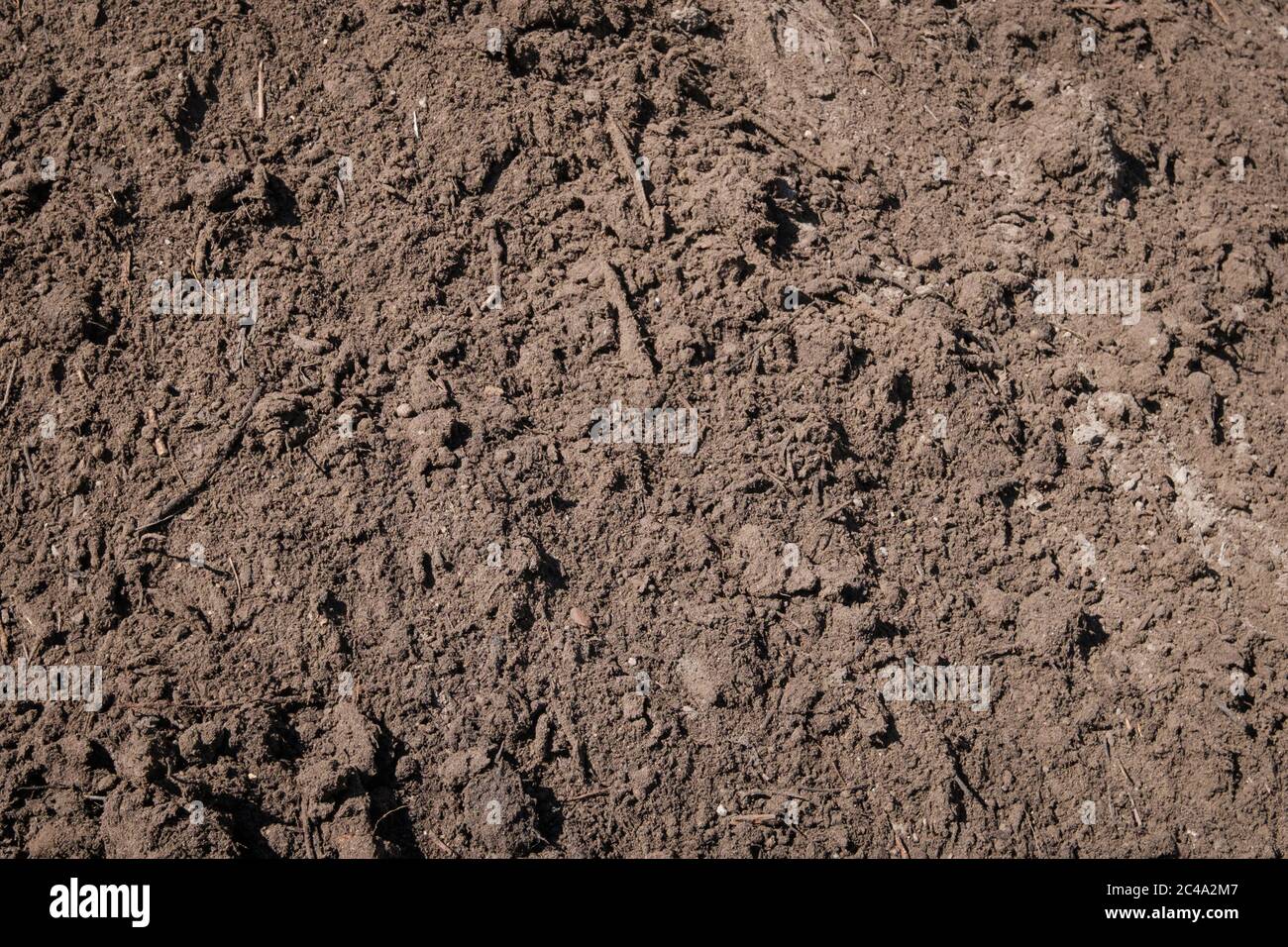 closeup di sabbia per materiale da costruzione - Foto Stock