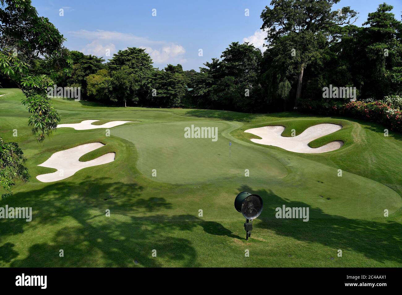Singapore, Singapore. 13 Settembre 2017. Vista del foro n. 11 del Sentosa Golf Club (Serapong) sull'Isola di Sentosa a Singapore. Credit: Paul Lakatos/SOPA Images/ZUMA Wire/Alamy Live News Foto Stock