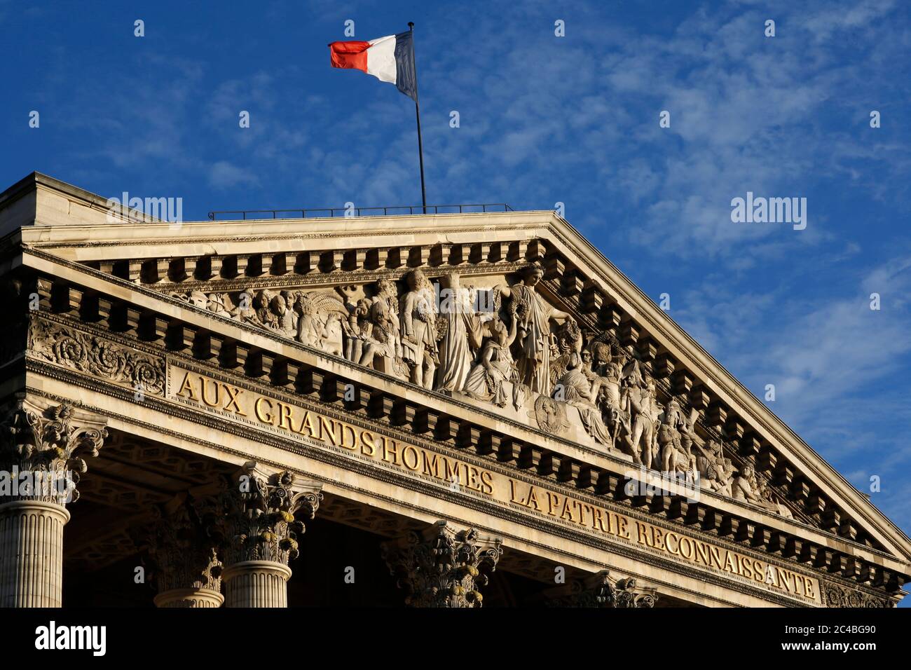 Il pantheon, parigi, francia Foto Stock