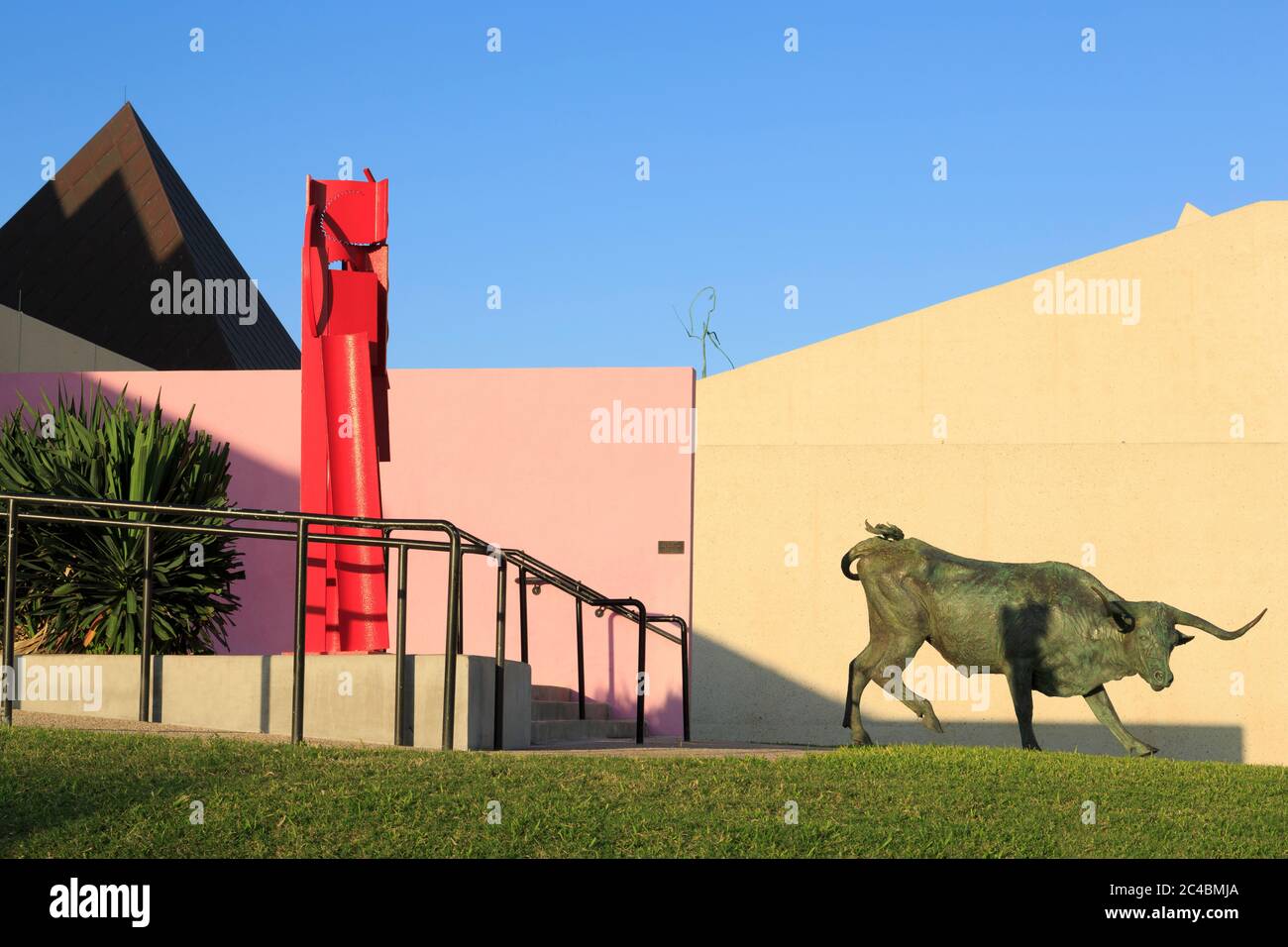 Museo d'Arte del Texas del Sud, Corpus Christi, Texas, Stati Uniti Foto Stock