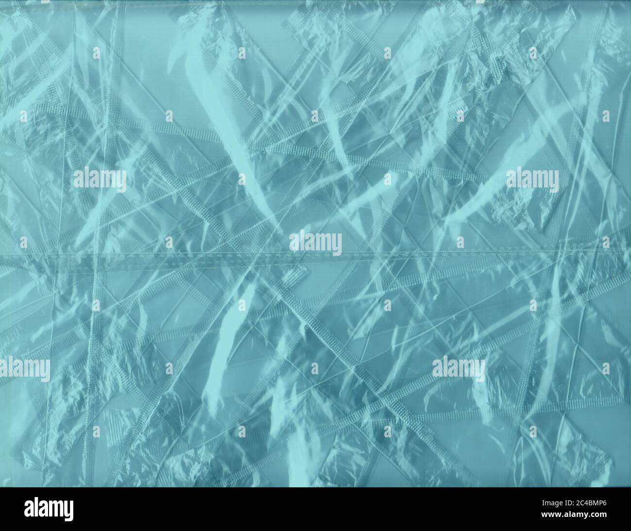 Sfondo astratto testurizzato in blu ghiaccio, spazio per il tuo testo Foto Stock