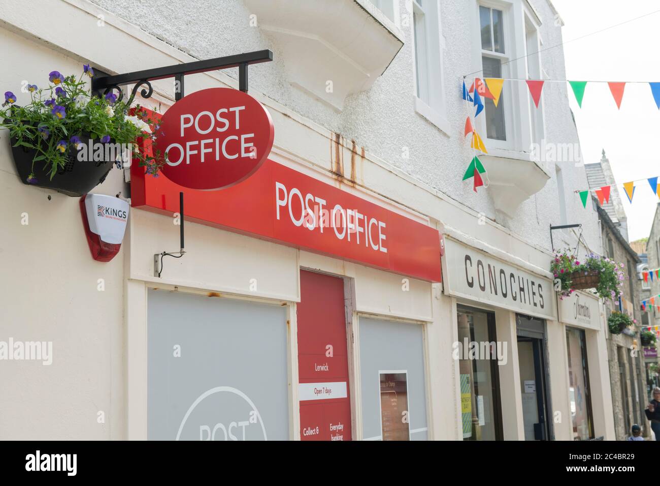 New Post Office Commercial Street Lerwick Shetland Scotland Foto Stock