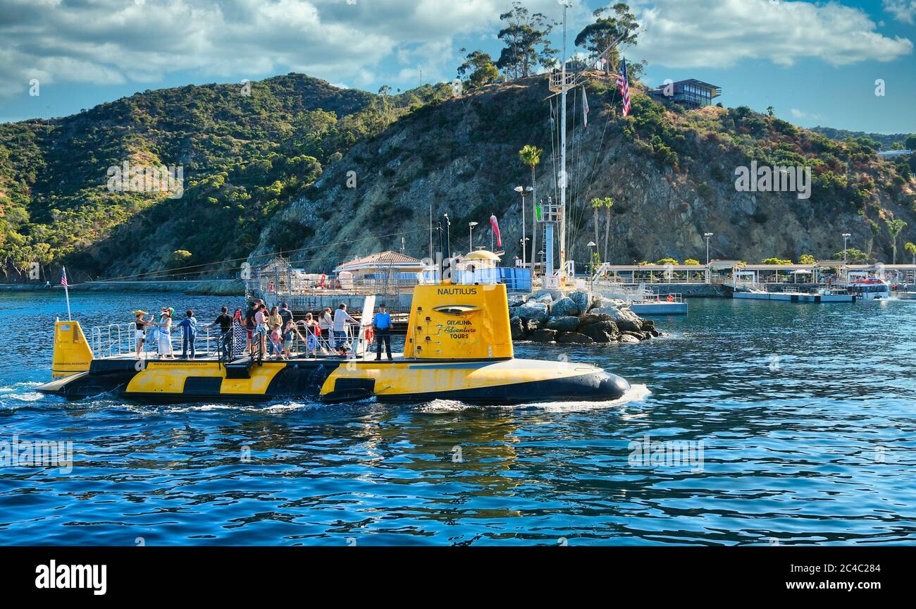 Atlantis Submarine ad Avalon Foto Stock