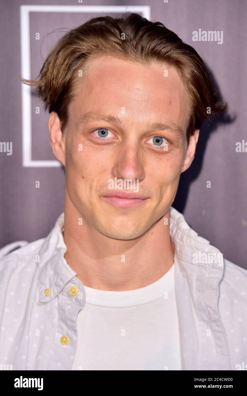 Los Angeles, Stati Uniti. 24 Giugno 2020. Jey Reynolds alla prima del film 'Atipic Wednesday' al Teatro Montalban Rooftop Cinema. Los Angeles, 24 giu 2020 | utilizzo in tutto il mondo Credit: dpa/Alamy Live News Foto Stock