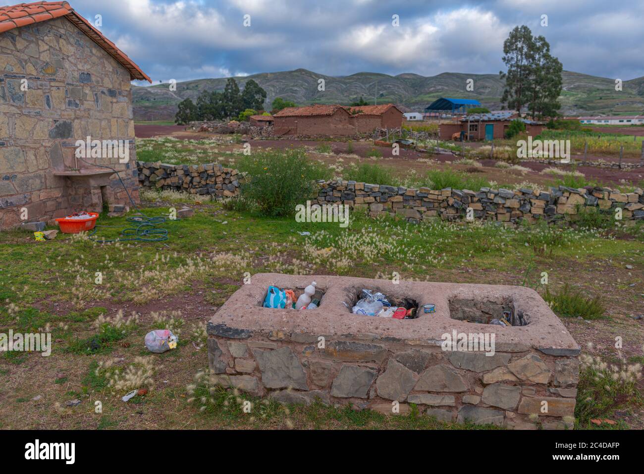 Comunità capanne Maragua, Maragua, Departamento Chuquisaca, Municipio Sucre, Bolivia, America Latina Foto Stock