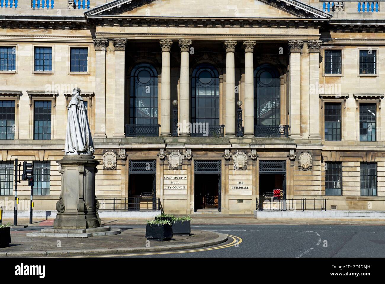 The Guildhall, Hull, Humberside, East Yorkshire, Inghilterra Regno Unito Foto Stock