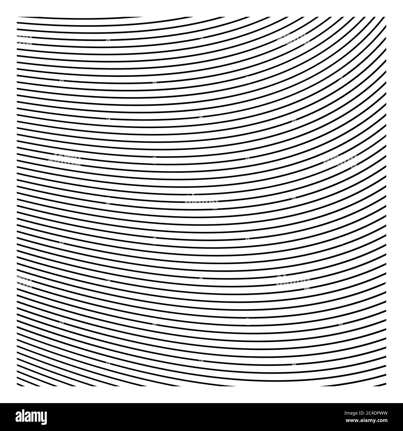 Linee nere sottili sullo sfondo. Semplice modello astratto vettoriale. Illustrazione Vettoriale