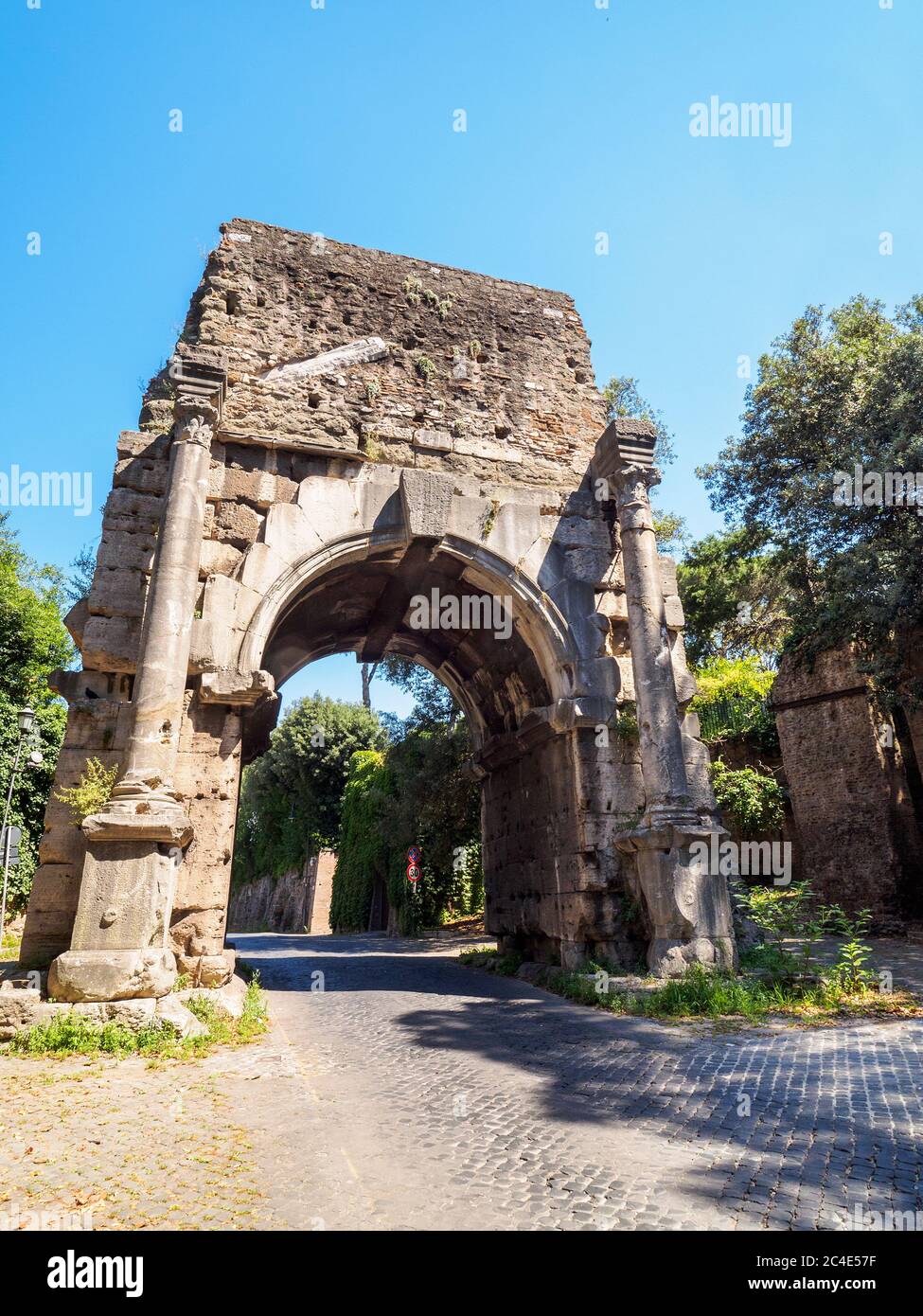 Arco di Drusus - Roma, Italia Foto Stock