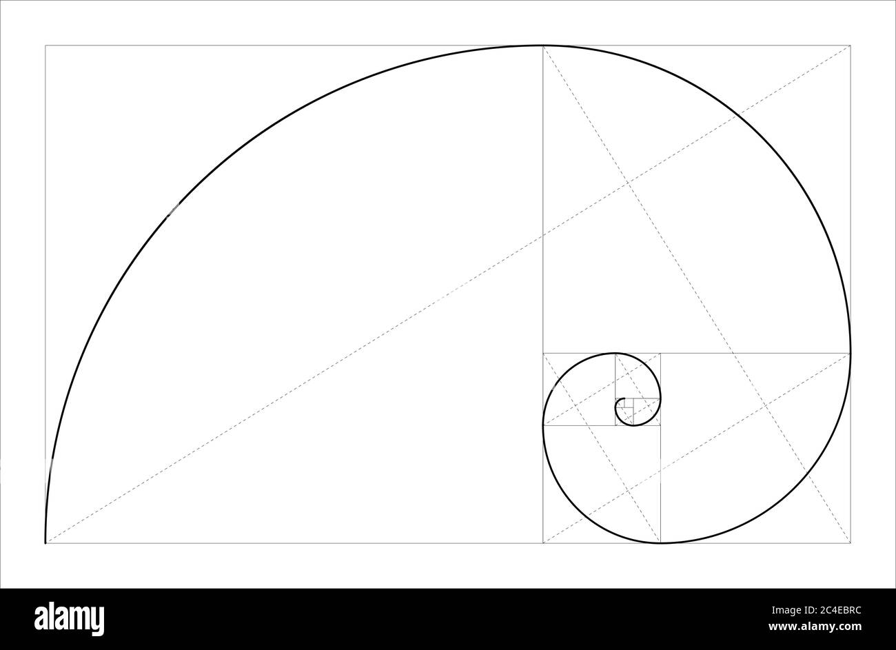 EUEAVAN Collana Rapporto Aureo Fibonacci – Ciondolo Spirale In Acciaio Inox, Gioielli Geometria Sacra, Regalo Per Matematici E Architetti - 5