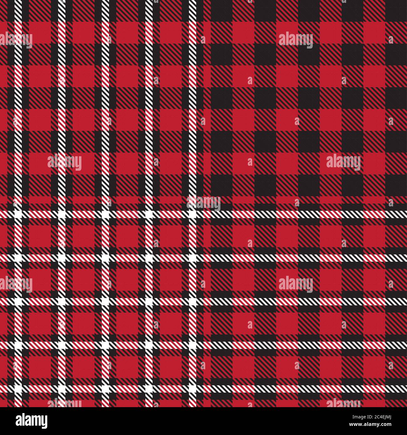 Motivo senza cuciture Glen Plaid, adatto per tessuti e grafica di moda Illustrazione Vettoriale