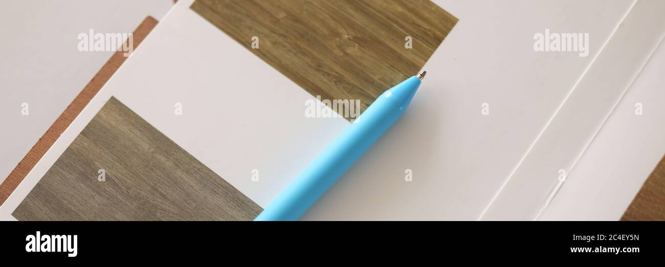 Varianti laminate per piatti Foto Stock