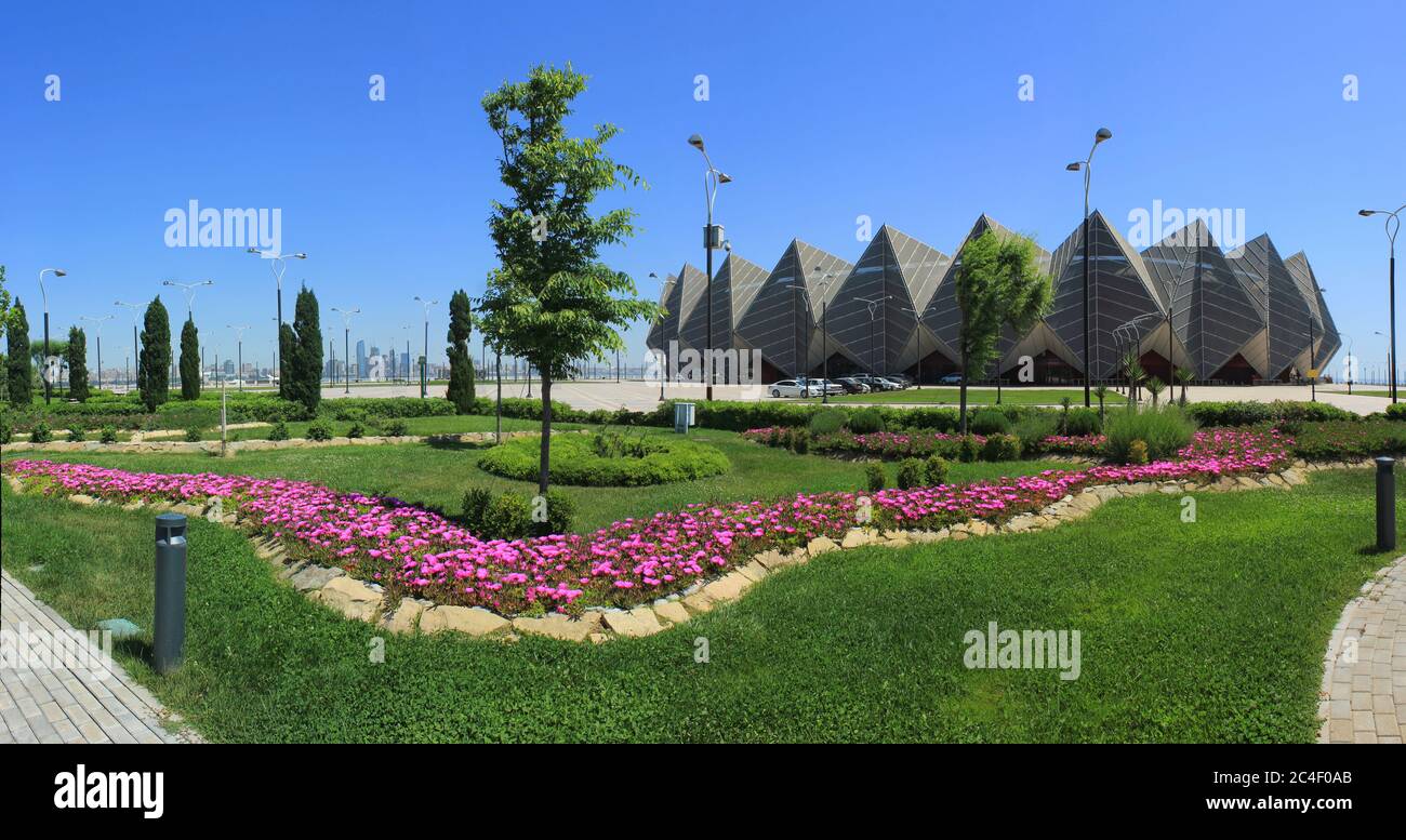 Azerbaigian. 06/05/2018 anno. Baku City. Crystal Hall. In primavera. Foto Stock