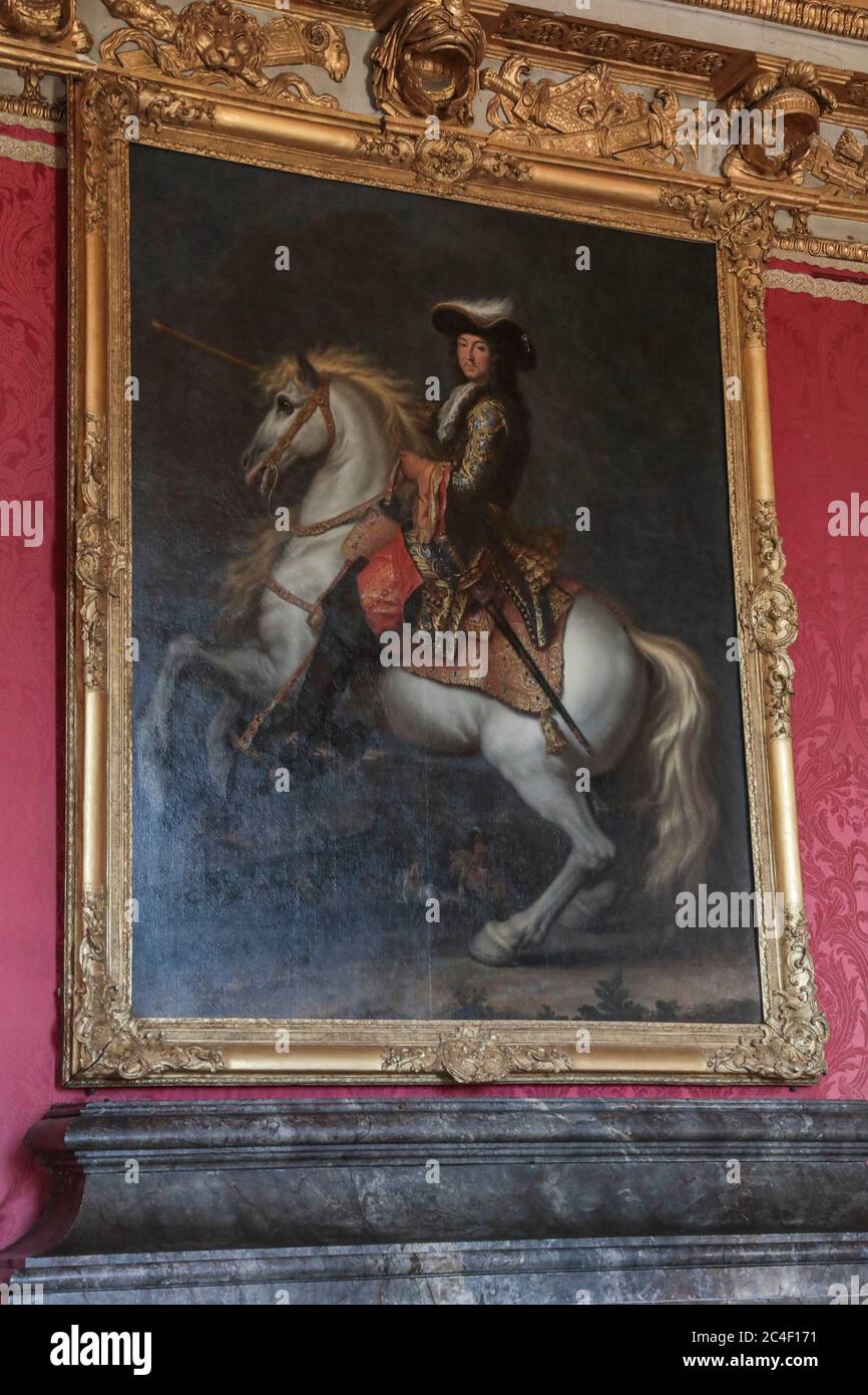 RIAPERTURA DELLA REGGIA DI VERSAILLES DOPO IL BLOCCO Foto Stock