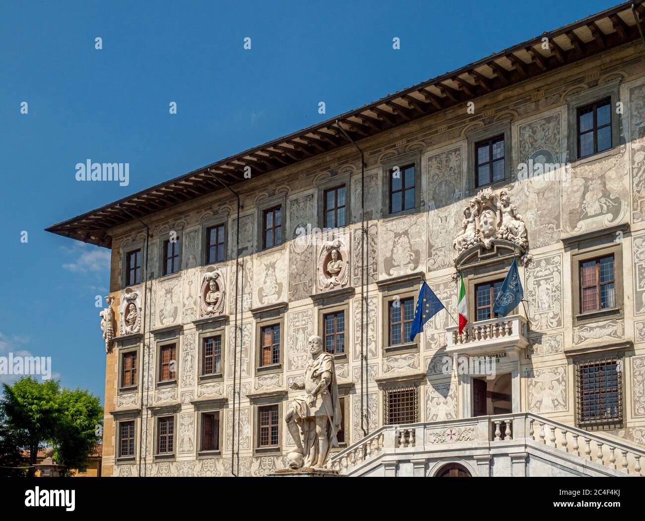 Palazzo della Carovana di Giorgio Vasari, Pisa, Italia. Foto Stock