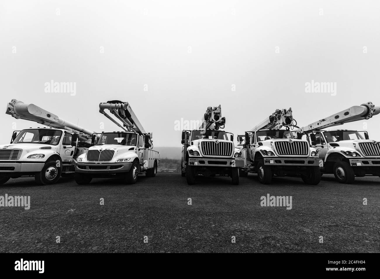 Costruzione carrelli Foto Stock