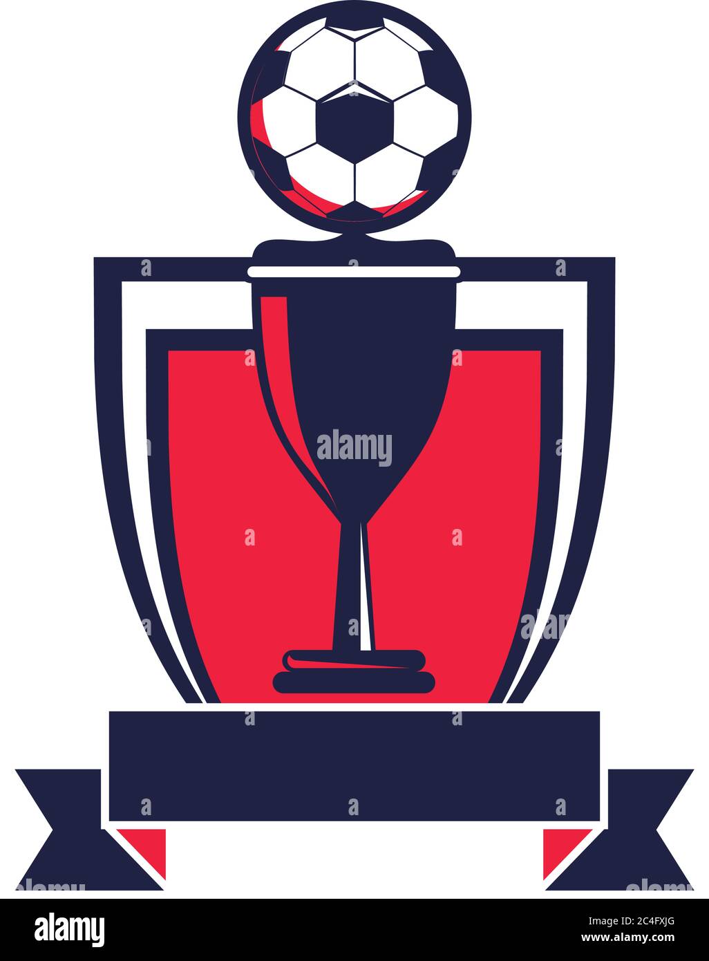 poster calcio calcio sportivo con scudi disegno vettoriale illustrazione  Immagine e Vettoriale - Alamy