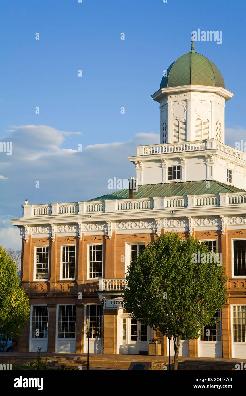 Council Hall su Capitol Hill, Salt Lake City, Utah, USA, Nord America Foto Stock