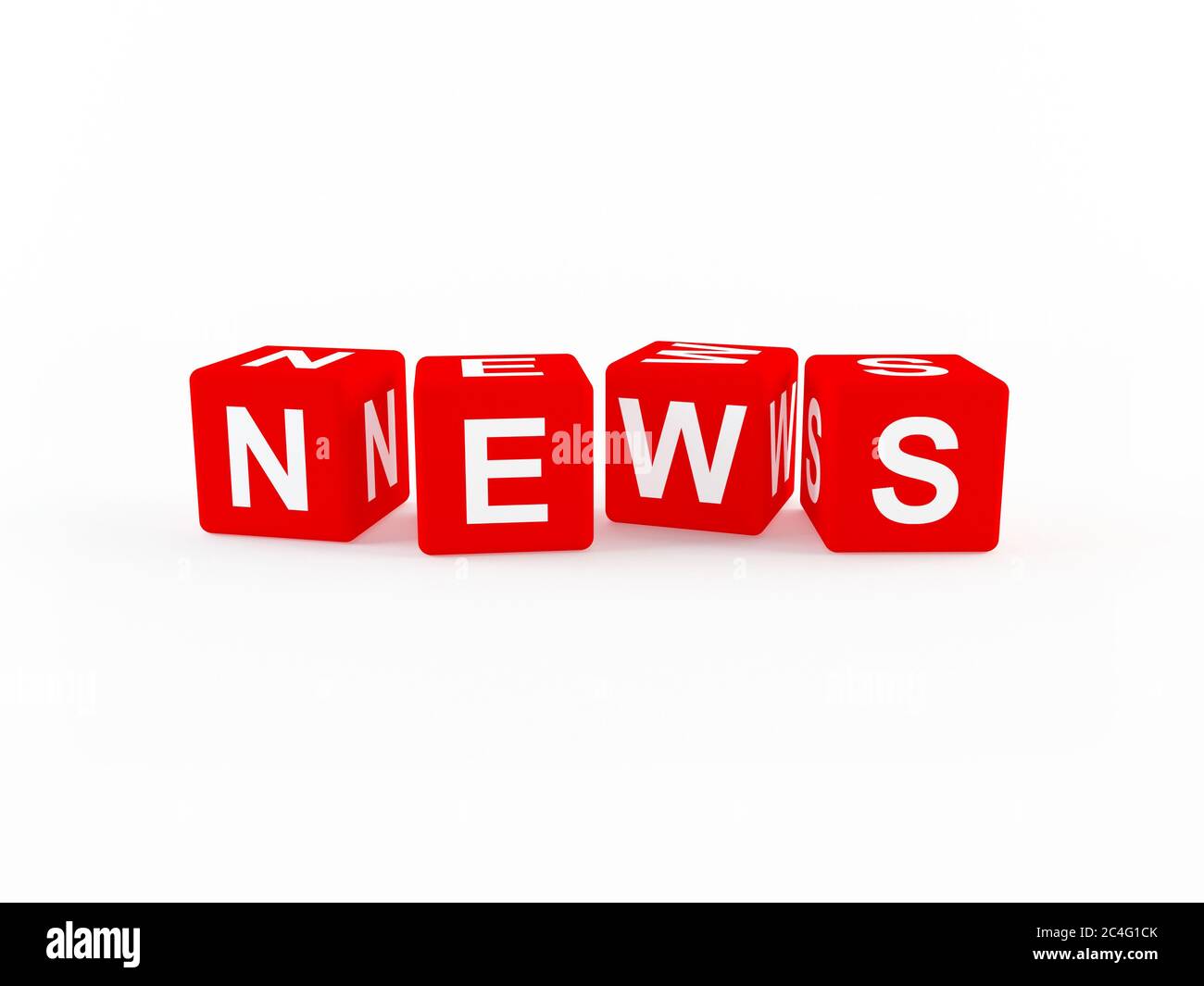 Icona di notizie Foto Stock