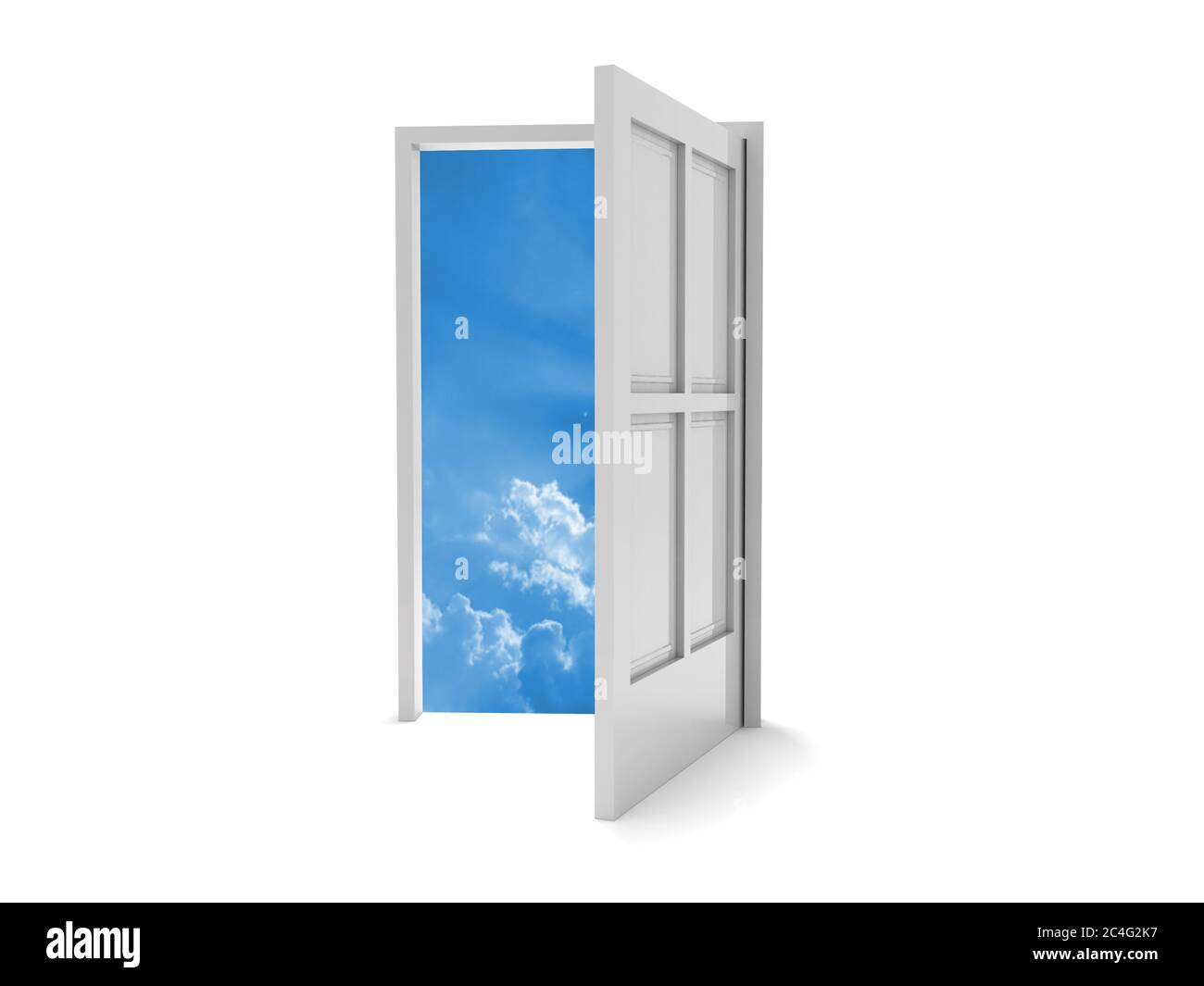 Porta al cielo Foto Stock