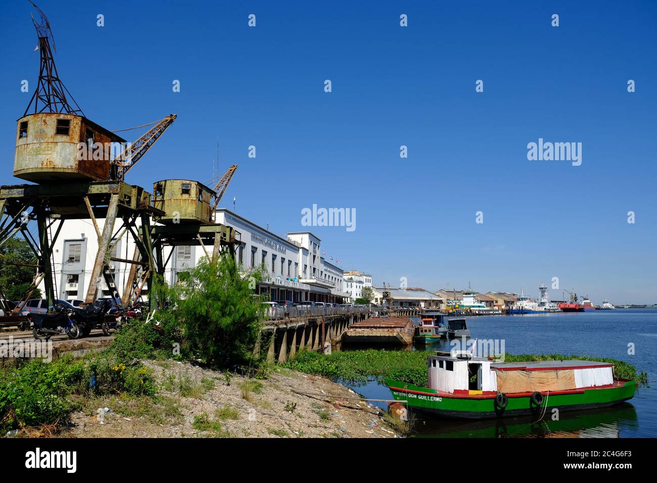 Paraguay Asuncion - Porto di Asuncion Foto Stock