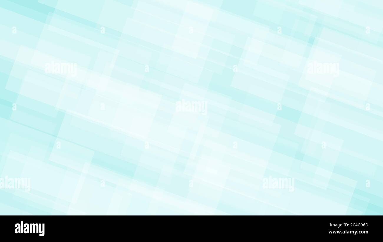 Sfondo astratto di rettangoli traslucidi in colori bianco e blu chiaro Illustrazione Vettoriale