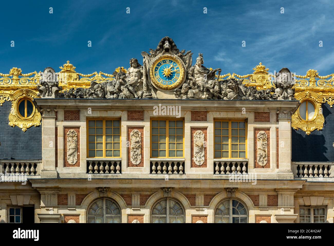 Il Palazzo di Versailles in Francia Foto Stock