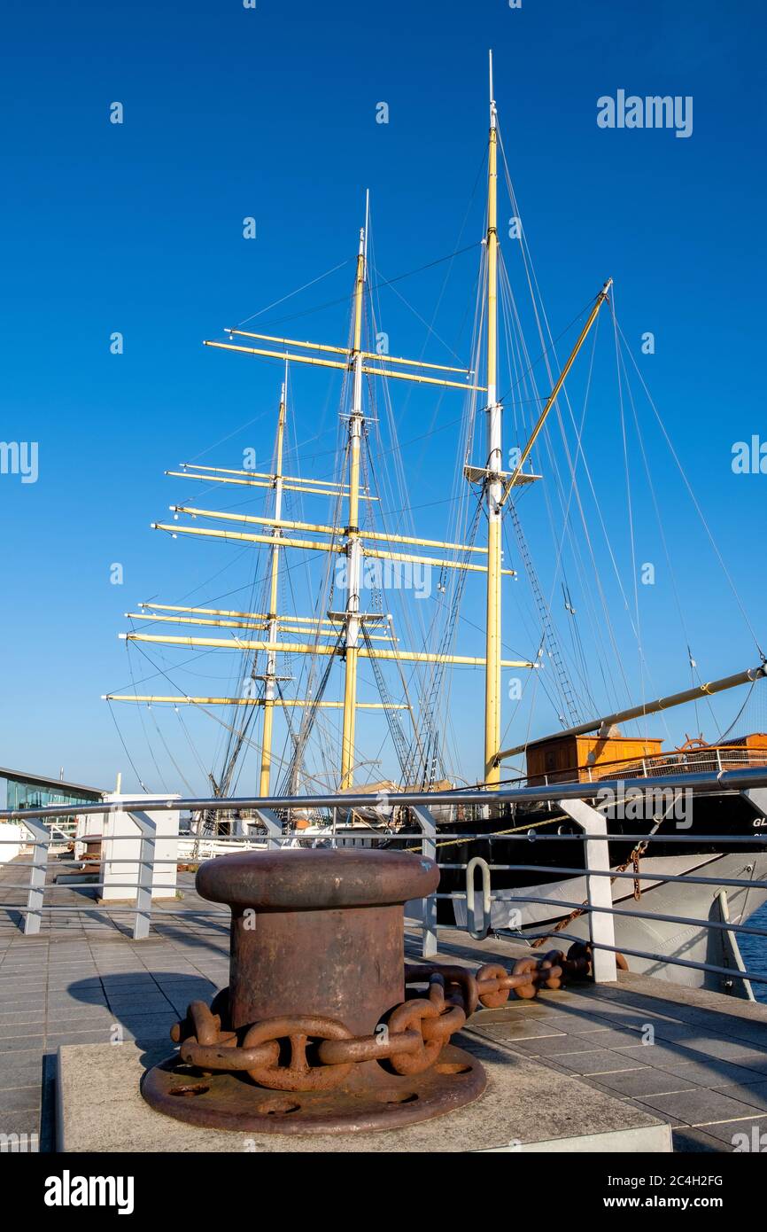 Riverside Museum, River Clyde, Glasgow, Scozia, Regno Unito Foto Stock