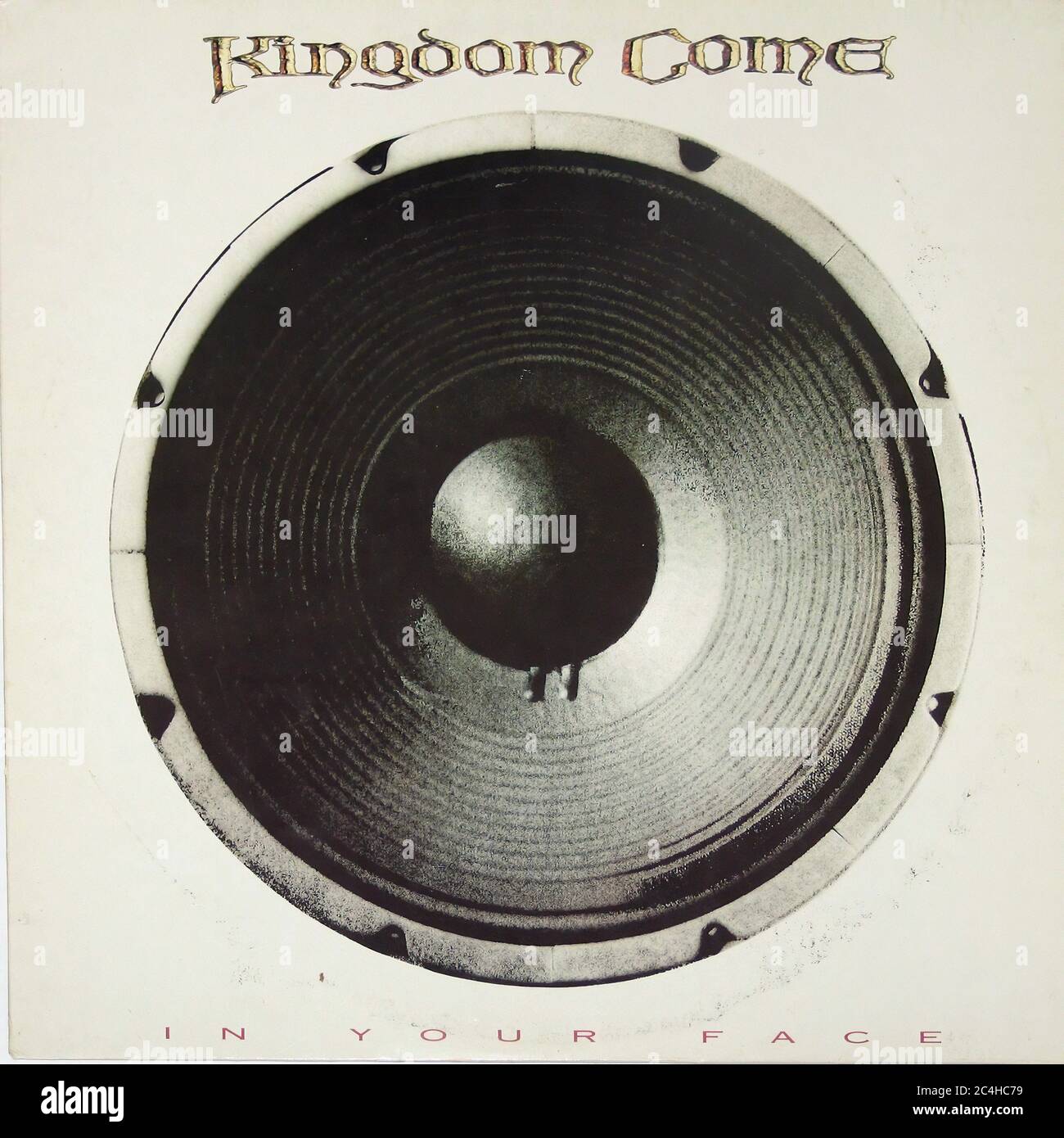 Regno come in tuo volto Polydor 839 192 Polygram Records 12'' vinile LP - vintage cover Foto Stock