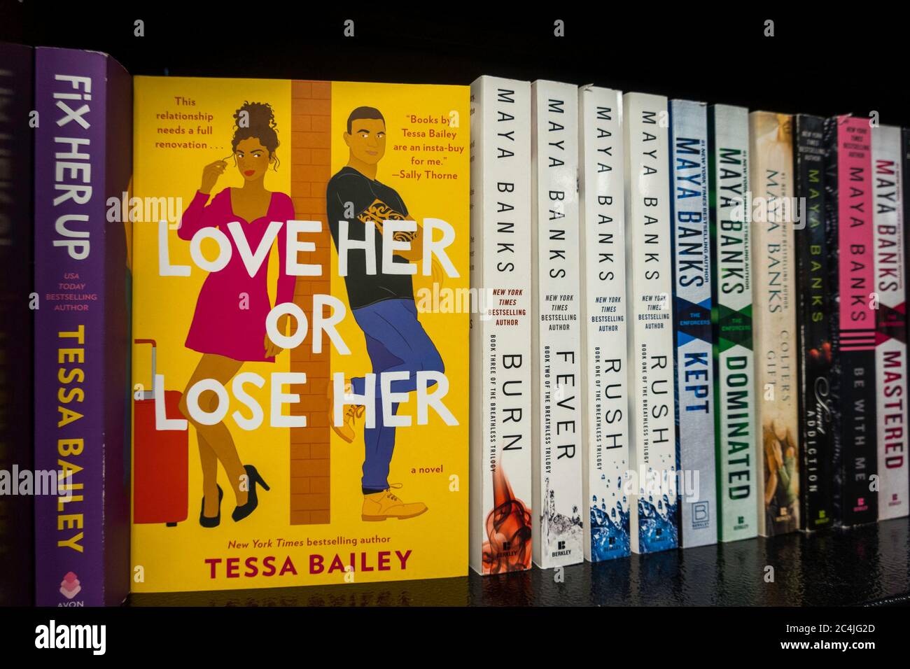 Barnes & Noble librai Prenota Display, NYC, STATI UNITI D'AMERICA Foto Stock