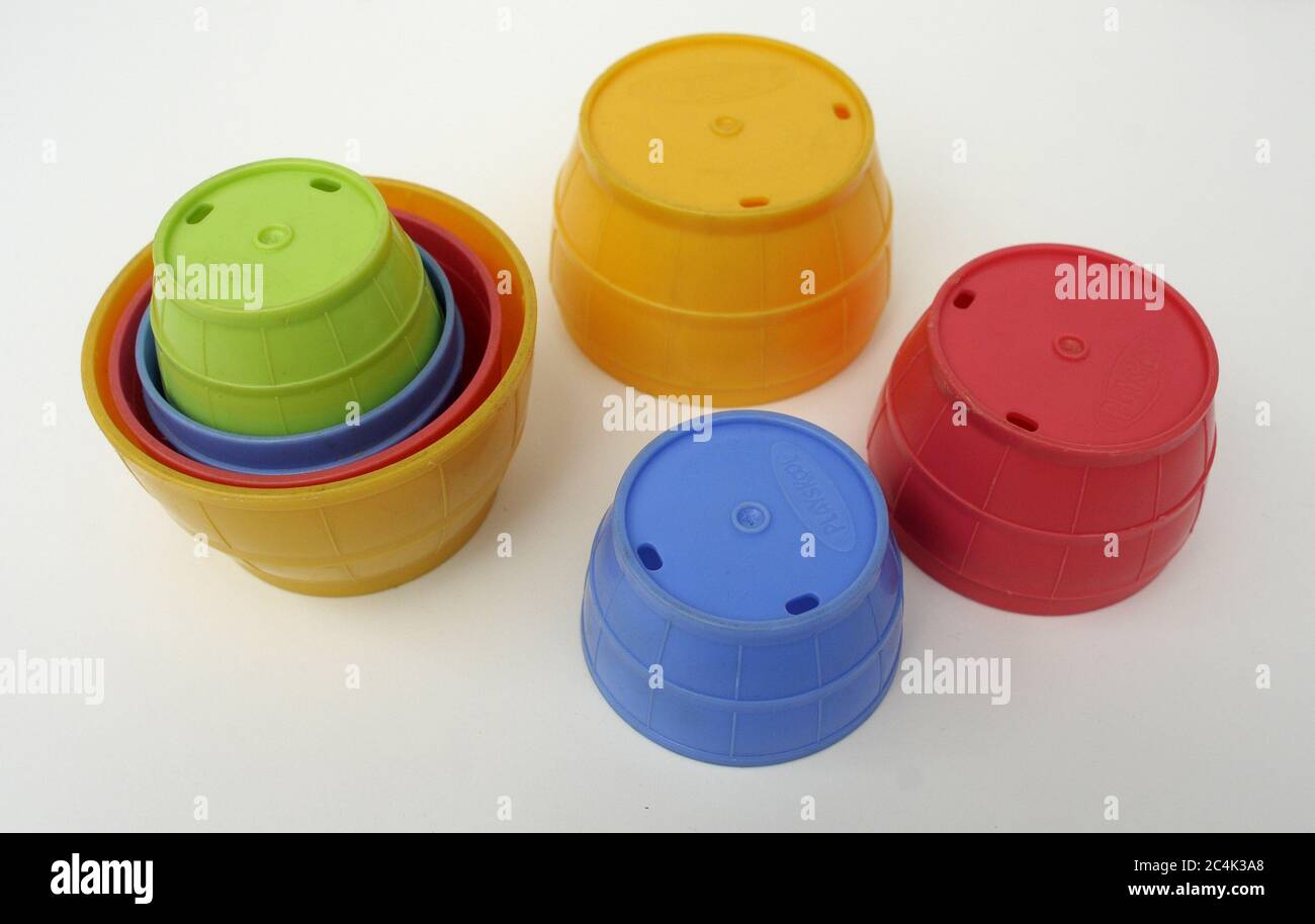 Trenino Giocattolo Per Bambini Immagine Stock - Immagine di treno