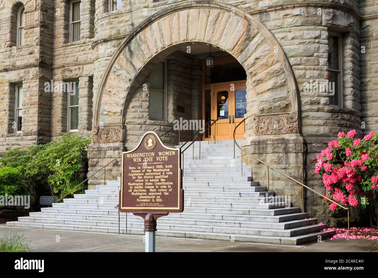 Old Capitol Building, Olympia, Washington state, USA Foto Stock