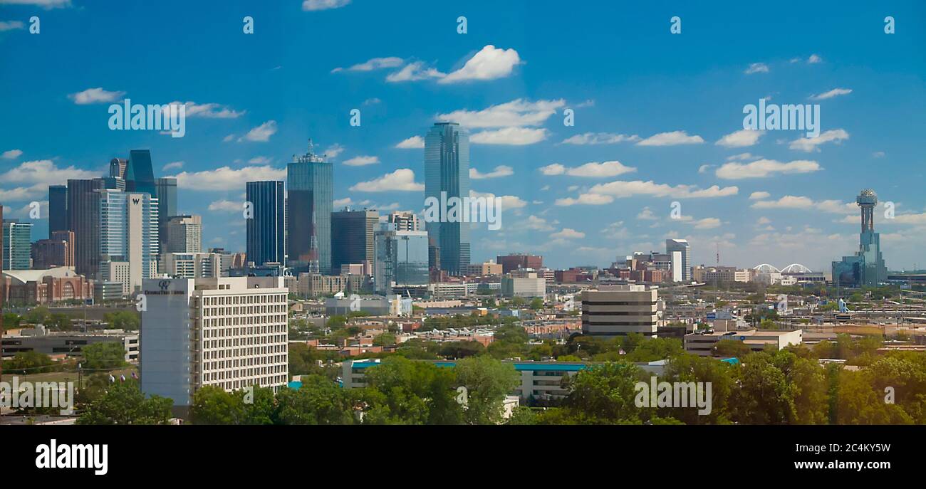 Città Dallas, Texas, Stati Uniti Foto Stock