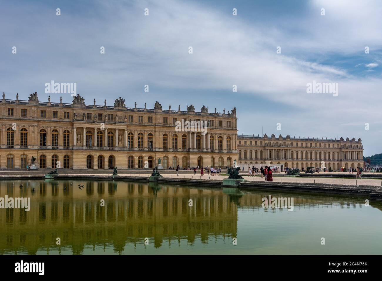 Il Palazzo di Versailles in Francia Foto Stock