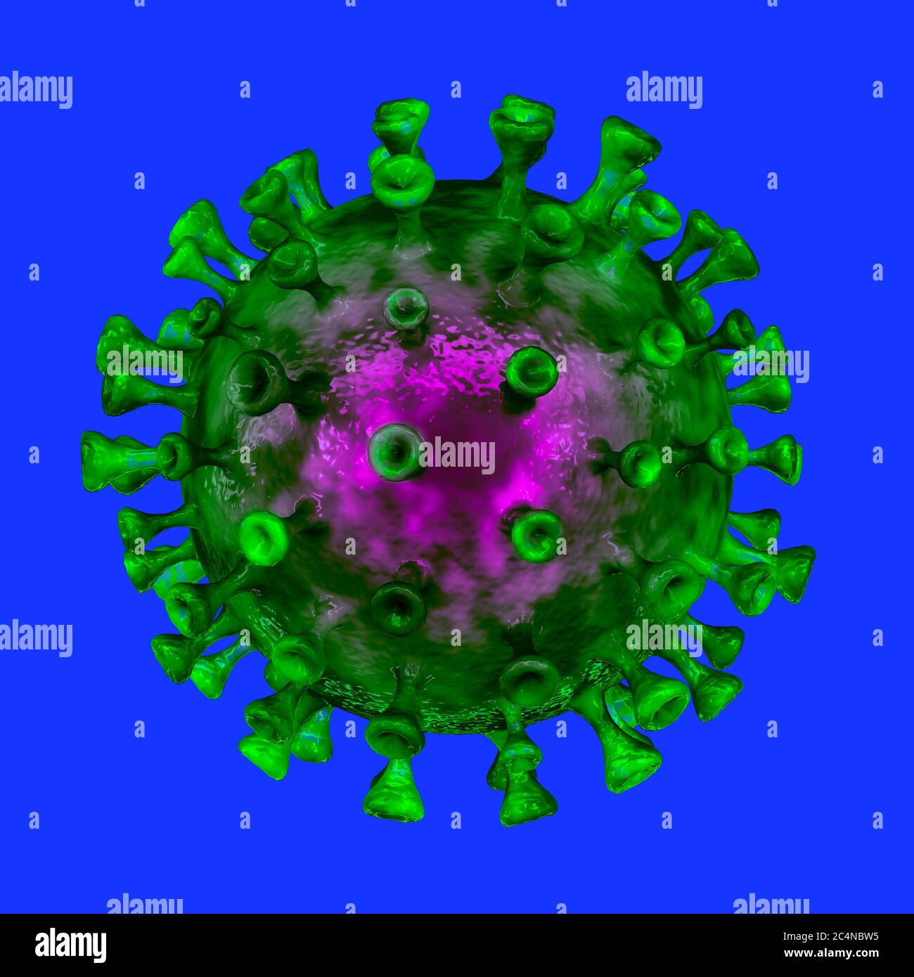 Il concetto di coronavirus 2019-nCov può essere utilizzato per epidemie di influenza globale e l'influenza coronavirus come pandemia di pericoloso Foto Stock