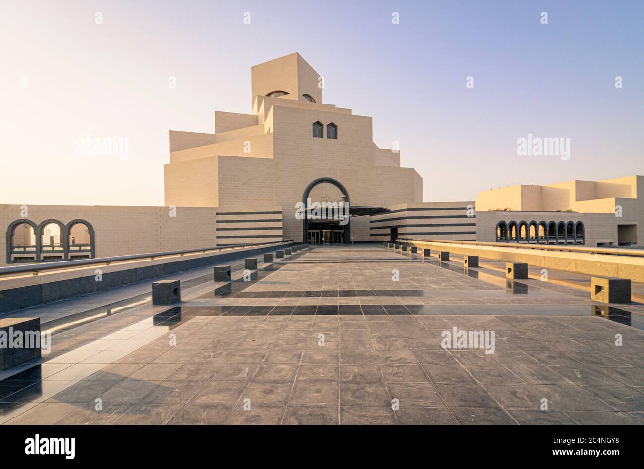 Il Museo di Arte Islamica, Doha, Qatar Foto Stock