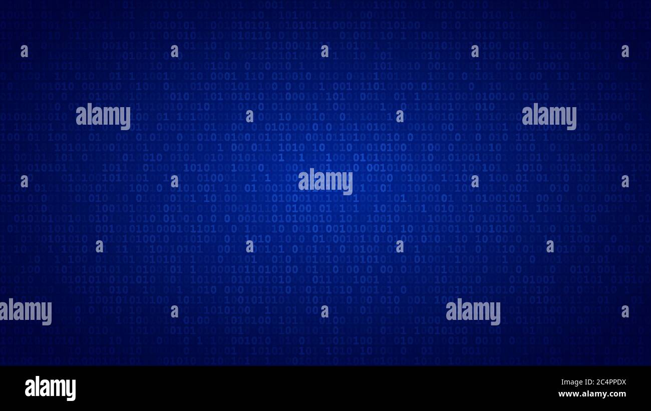 X4Sostradi sfondo di zeri pubblicitari in blu. Illustrazione Vettoriale