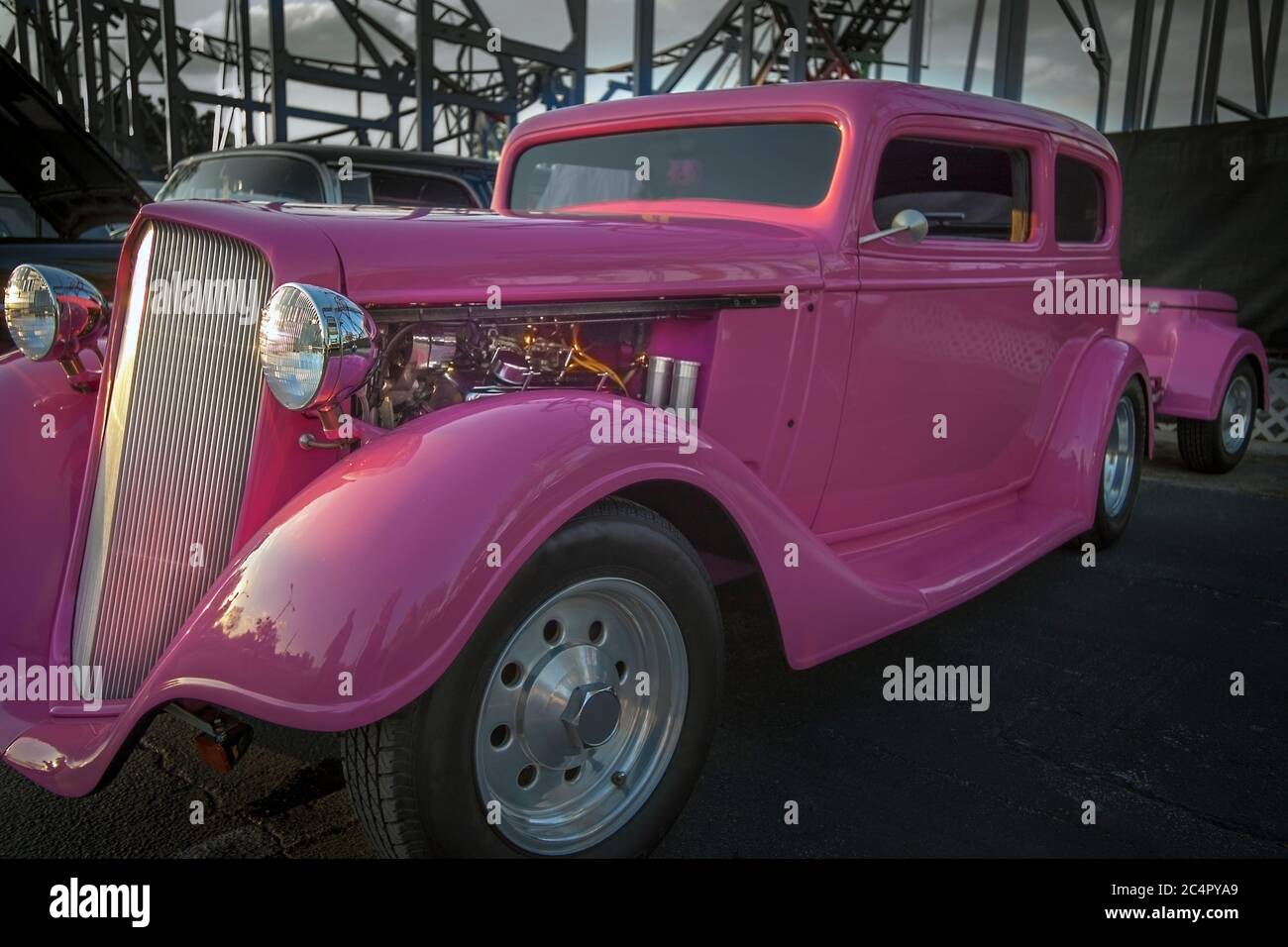 AUTO d'epoca DEGLI STATI UNITI in Florida USA Foto Stock