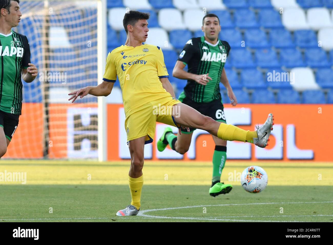 Al , reggio emilia, 28 giu 2020, matteo pessina verona durante Sassuolo vs Hellas Verona - - Credit: LM/Alessio Tarpini/Alamy Live News Foto Stock