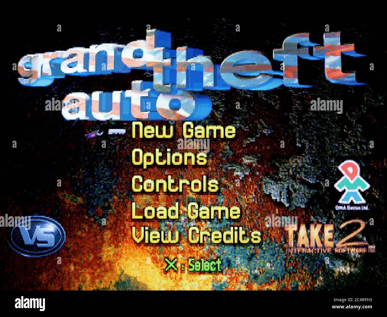 Grand Theft Auto - GTA - Sony PlayStation 1 PSX - solo per uso editoriale Foto Stock