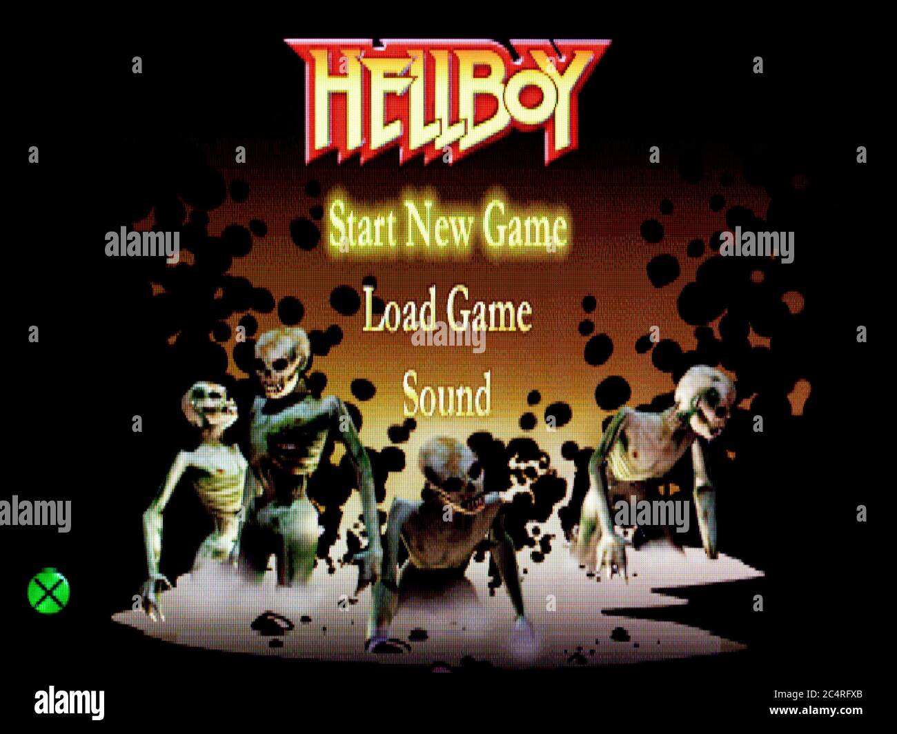 Hellboy - Sony PlayStation 1 PSX - solo per uso editoriale Foto Stock