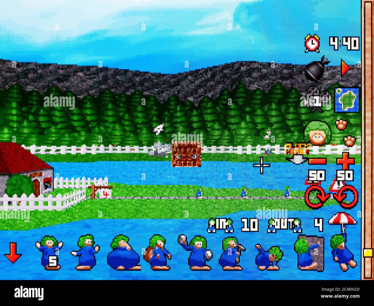 Lemmings 3D - Sony PlayStation 1 PSX - solo per uso editoriale Foto Stock