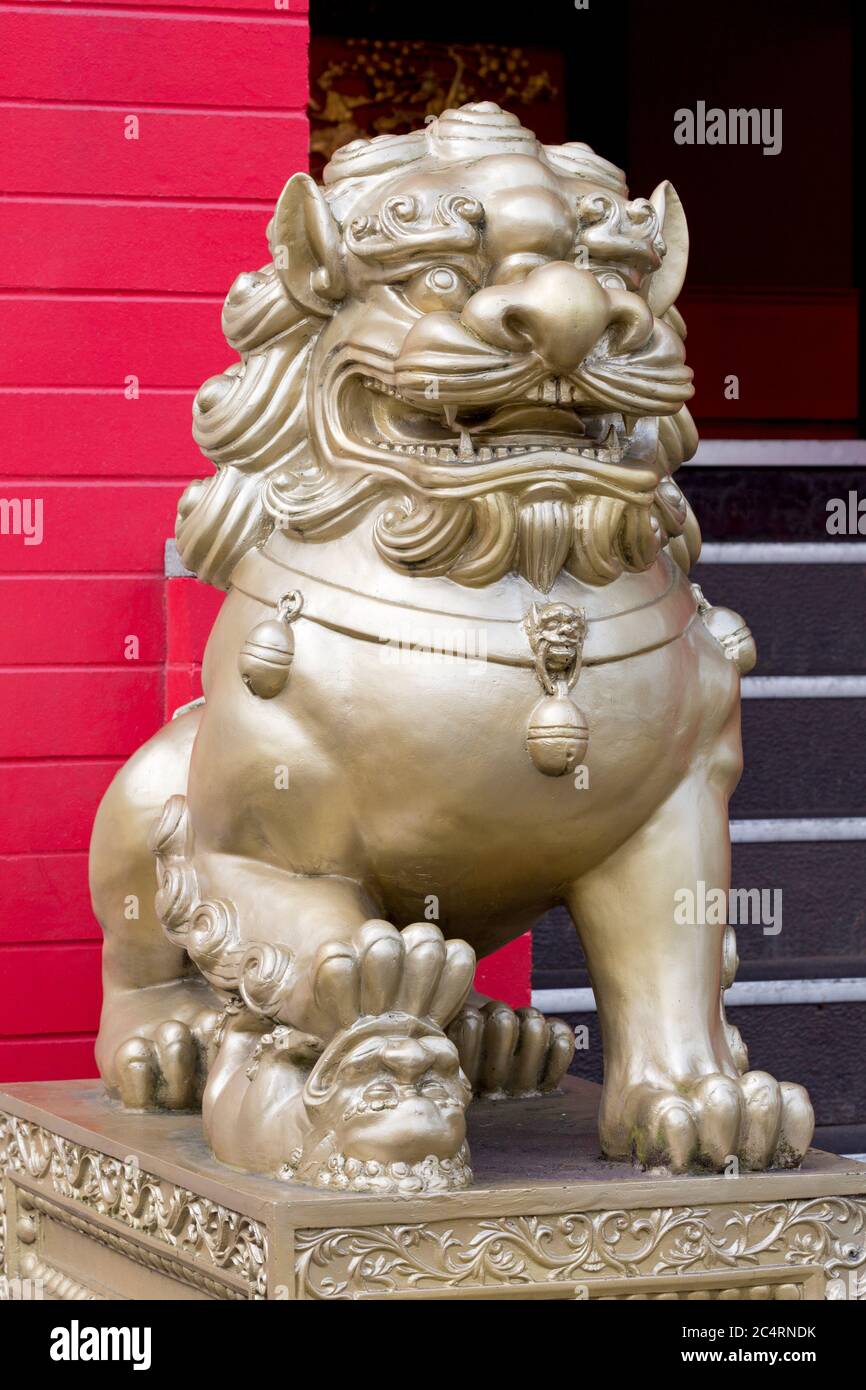 Chinatown, Distretto Internazionale, Seattle, Stato di Washington, Stati Uniti Foto Stock