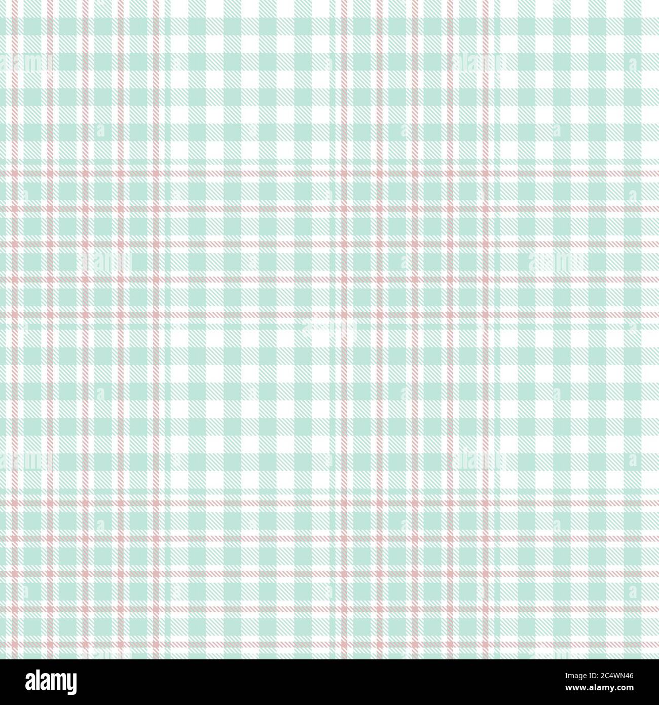 Motivo senza cuciture con texture in Glen Plaid rosa adatto per tessuti e grafica di moda Foto Stock