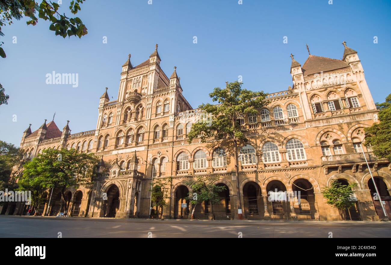 Mumbai, India - 17 dicembre 2018: Elphinstone College, Mumbai, Maharashtra, India. Foto Stock