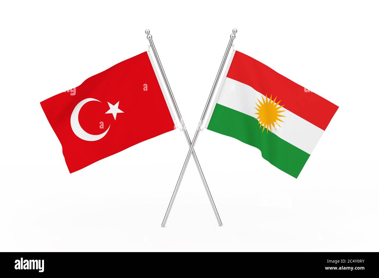 BANDIERA CURDISTAN 90x60cm - BANDIERA CURDA – KURDISTAN 60 X 90 Cm - AZ FLAG - Foto 10
