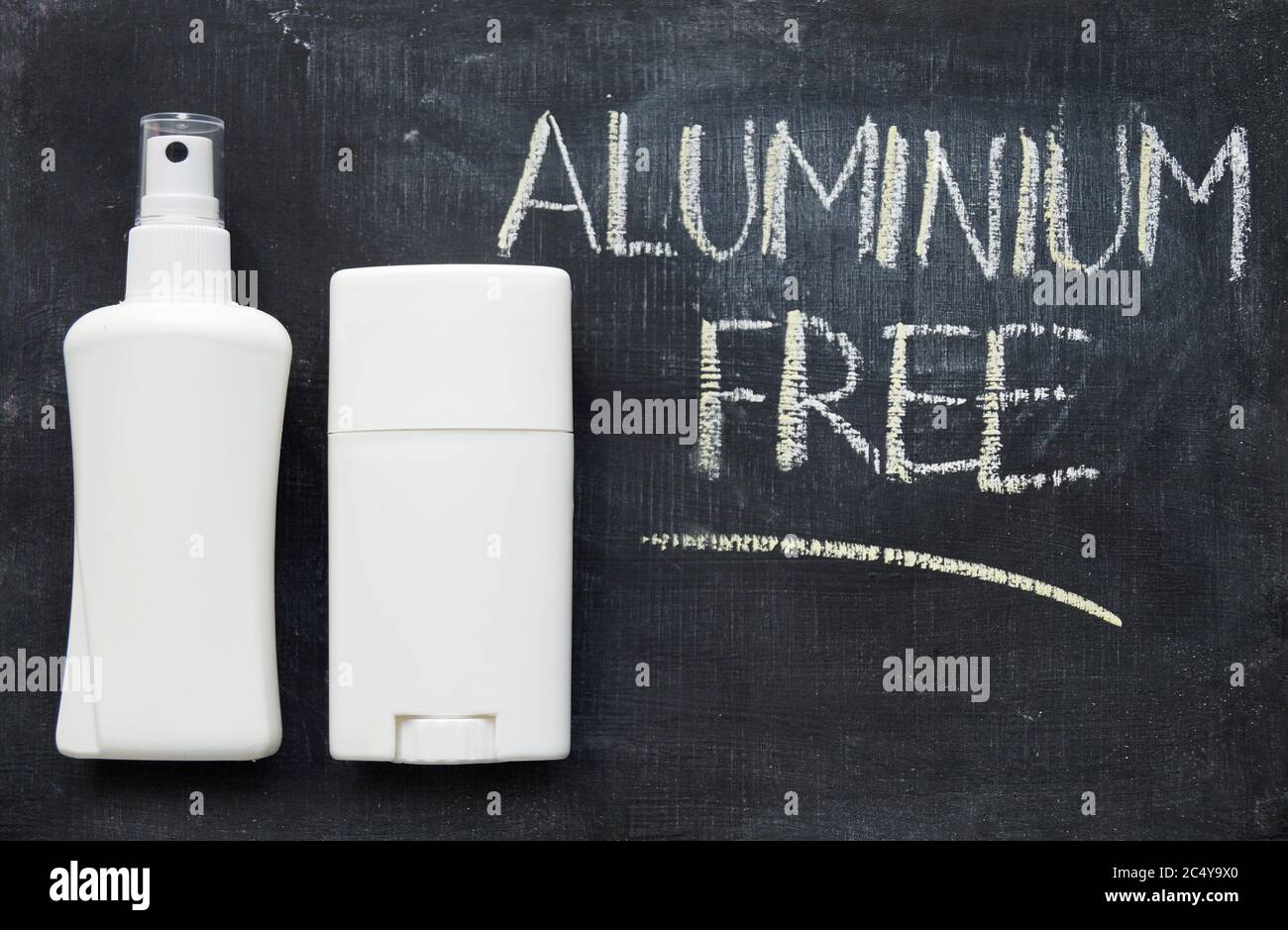 Deodorante senza alluminio Foto Stock