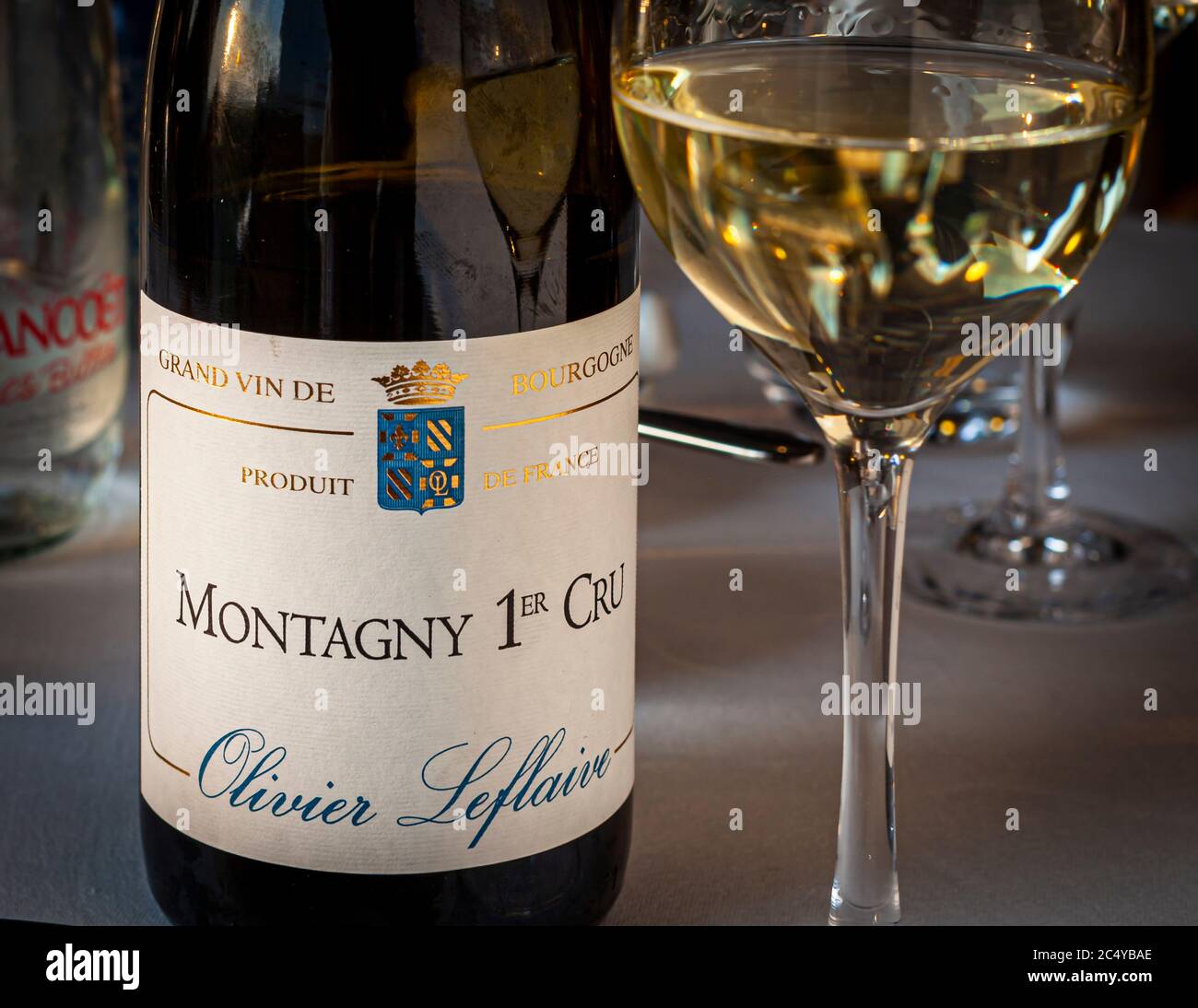 Tour gastronomico con lo chef Michelin Star Loic le Bail a Morlaix, Francia Foto Stock