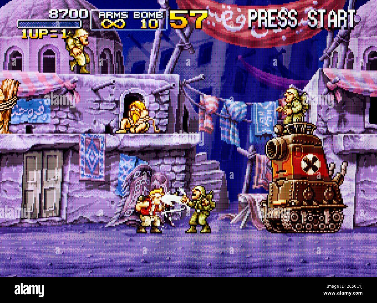 Metal Slug X - Sony PlayStation 1 PSX - solo per uso editoriale Foto stock  - Alamy